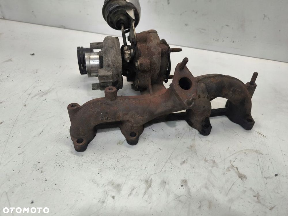 TURBOSPRĘŻARKA AUDI VW SEAT SKODA 1.9 TDI ASZ 038253014R ORYGINAŁ ! - 2