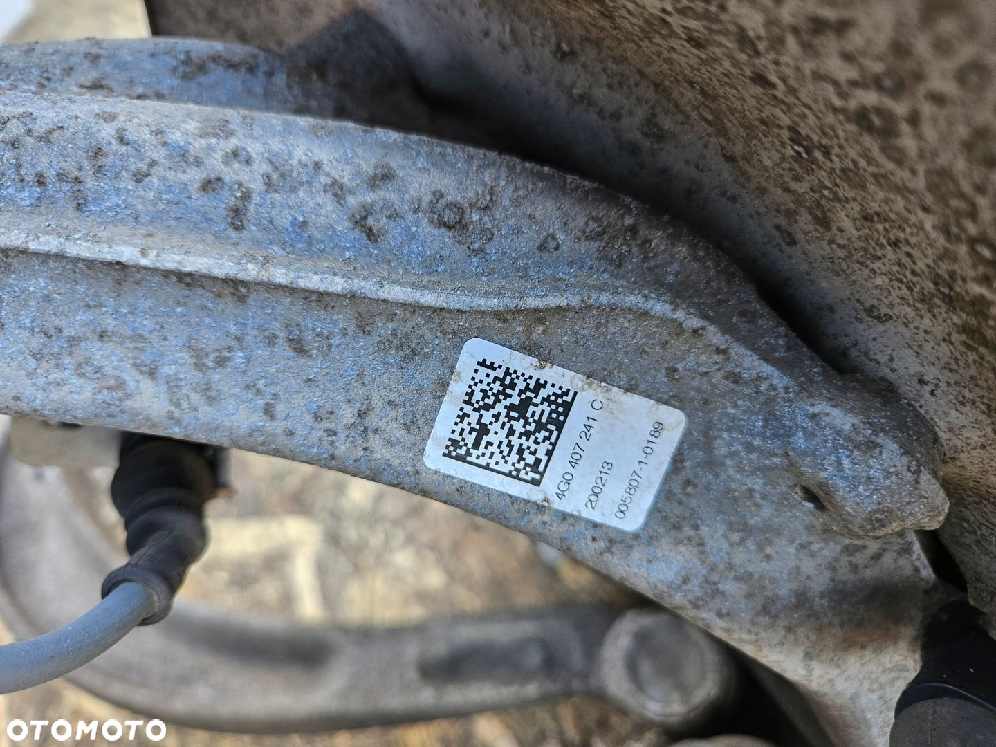 ZWROTNICA LEWA AUDI A4 A5 A6 C7 4G0407241C KOMPLET - 11
