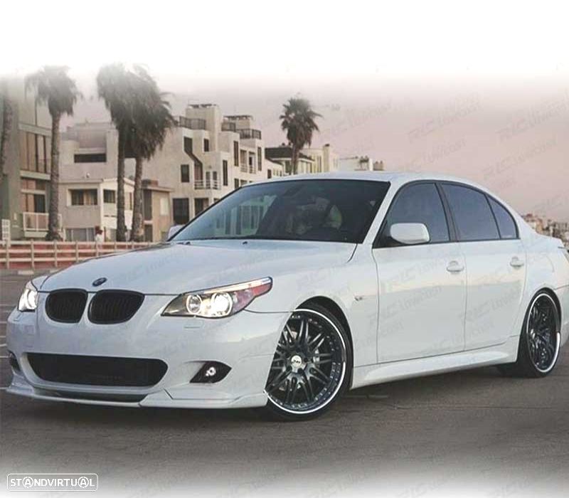 SPOILER LIP FRONTAL BMW E60 E61 03-10 LOOK HAMANN - 2