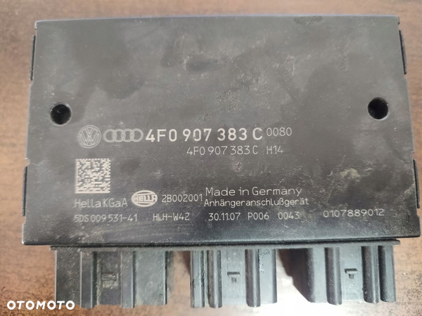 AUDI A6 C6 MODUŁ STEROWNIK HAKA 4F0907383C