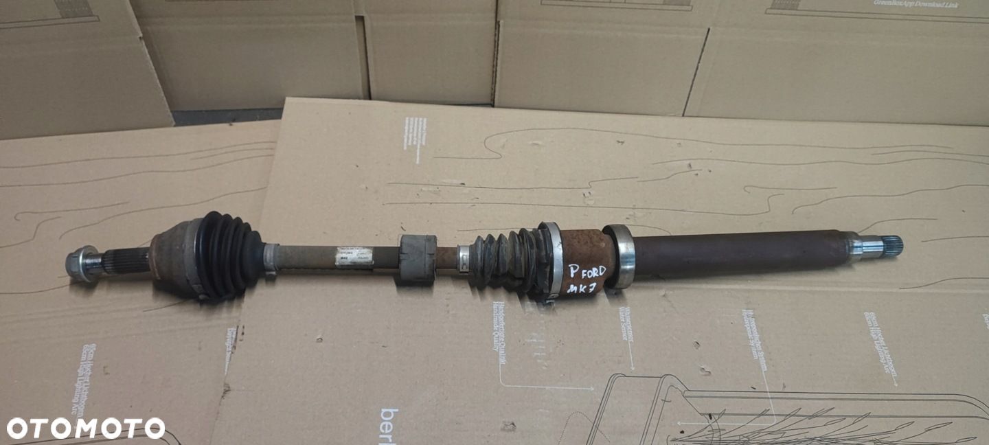 FORD FIESTA MK7 LIFT 12-16 PÓŁOŚ PÓŁOŚKA PRAWA DŁUGA 1.5 TDCI - 1
