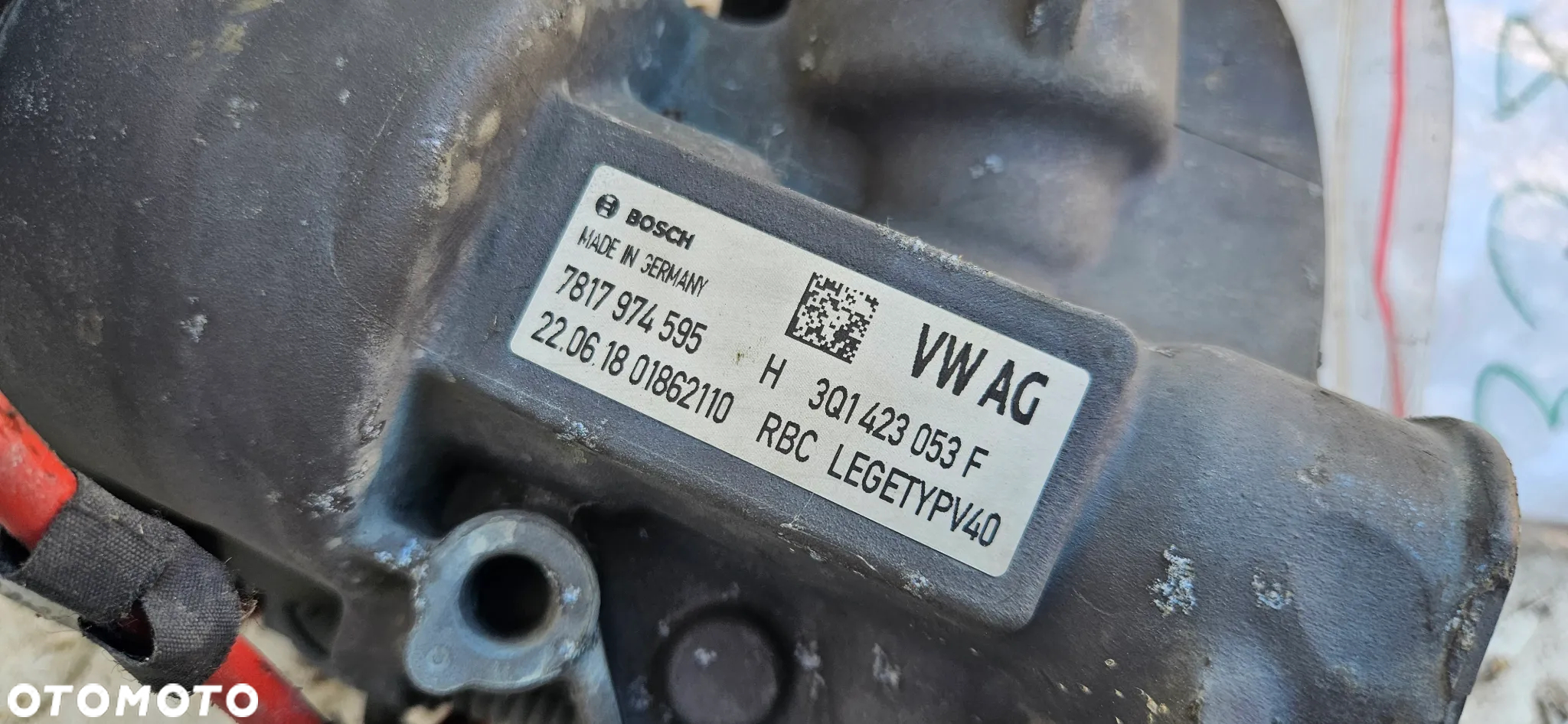 VW Arteon Kompletna Maglownica Elektryczna Magiel Przekładnia 3Q1423053F 3Q0909144L - 6