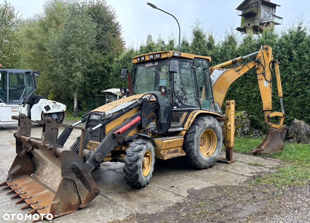 Caterpillar CAT 428C 2000rok pelna opcja 4x4 teleskop szczeka turbo - 8