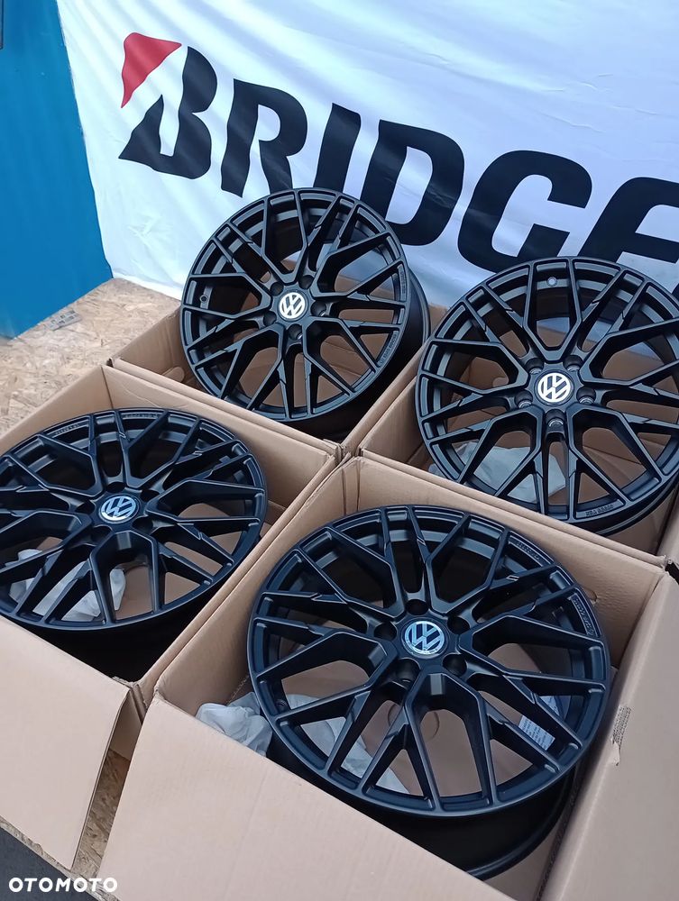 FELGI ALUMINIOWE NOWE  5x112 R18 8J ET30 VOLKSWAGEN GOLF JETTA PASSAT SCIROCCO SHARAN TIGUAN TOUAREG TOURAN ARTEON CC CADDY T-ROC - 2