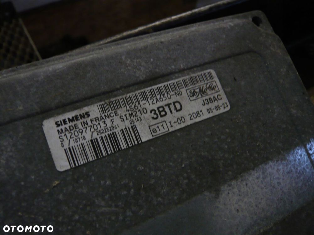 komputer sterownik silnika s120977013f ford fiesta mk6 - 2