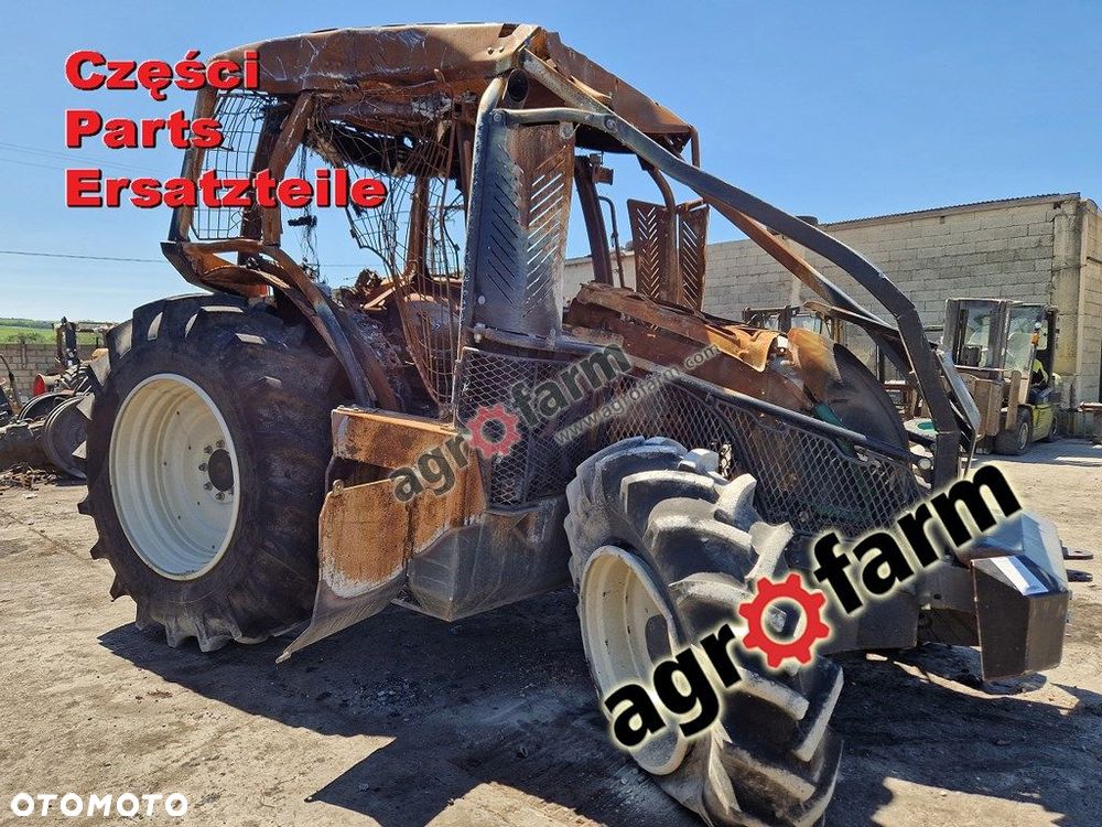 Valtra N174S części, skrzynia biegów, most przedni - 3