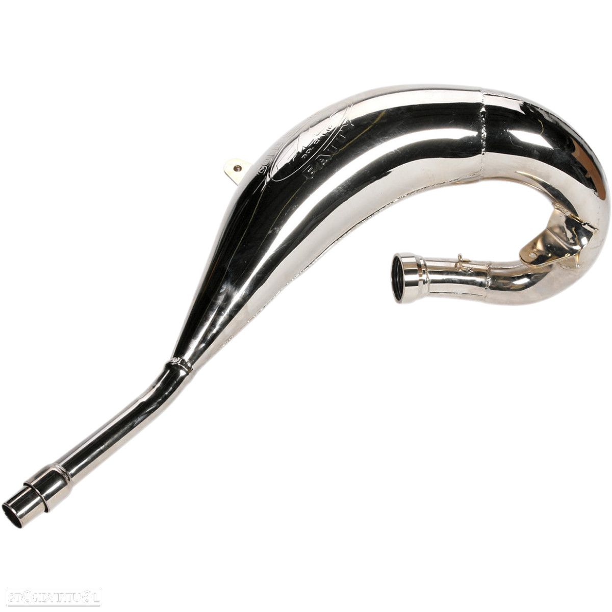 balao de escape fmf fatty pipe nickel-plated kawasaki kx 125 - 1