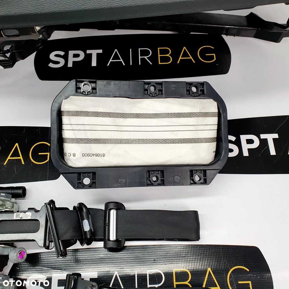 VOLVO V60 S60 DESKA ROZDZIELCZA KONSOLA KOKPIT PULPIT PODUSZKI AIRBAG AIR BAG PASY NAPINACZ KIT SET - 7