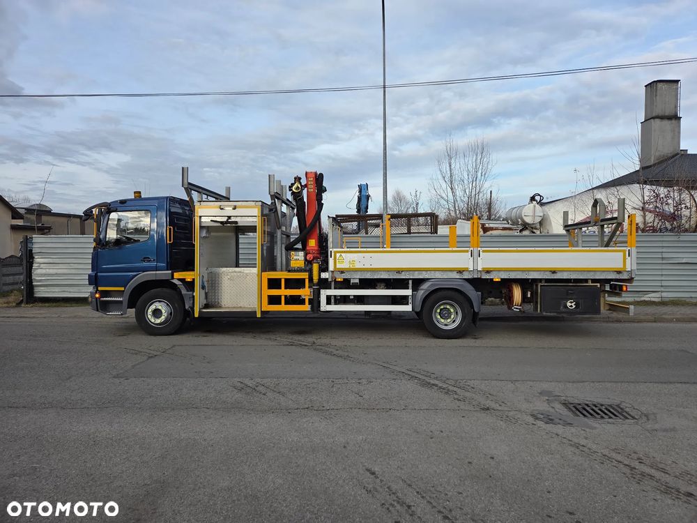 Mercedes-Benz ATEGO 1624 // PALFINGER PK12001 PILOT RADIOWY // 3 WYSUWY // HDS ŻURAW DŹWIG // 131.000km EURO 5 // MOŻLIWA ZMIANA ZABUDOWY - PRZEBUDOWA - 3