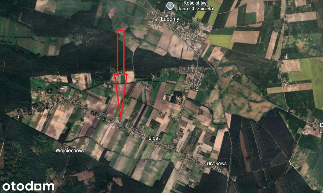 Działka budowlana/Warunki zabudowy/Druga Linia Zabudowy/Cisza/Zieleń - Pełny obrazek: 4/6