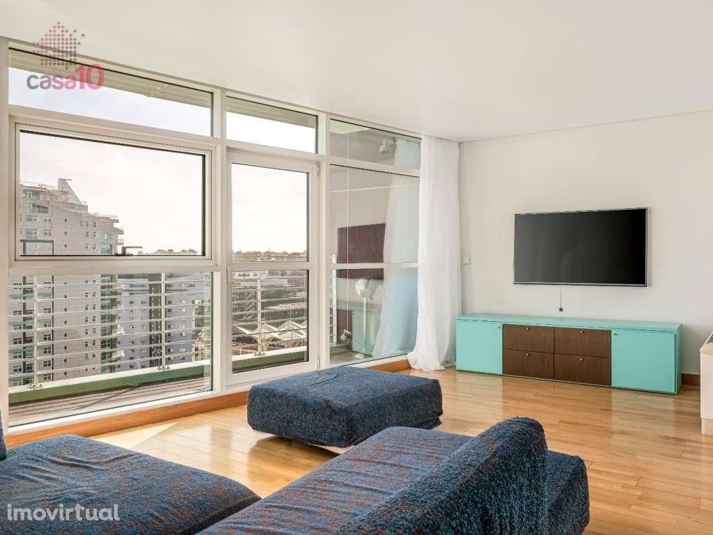 T3 duplex, com varanda, para venda no Parque das Nações - Grande imagem: 4/39