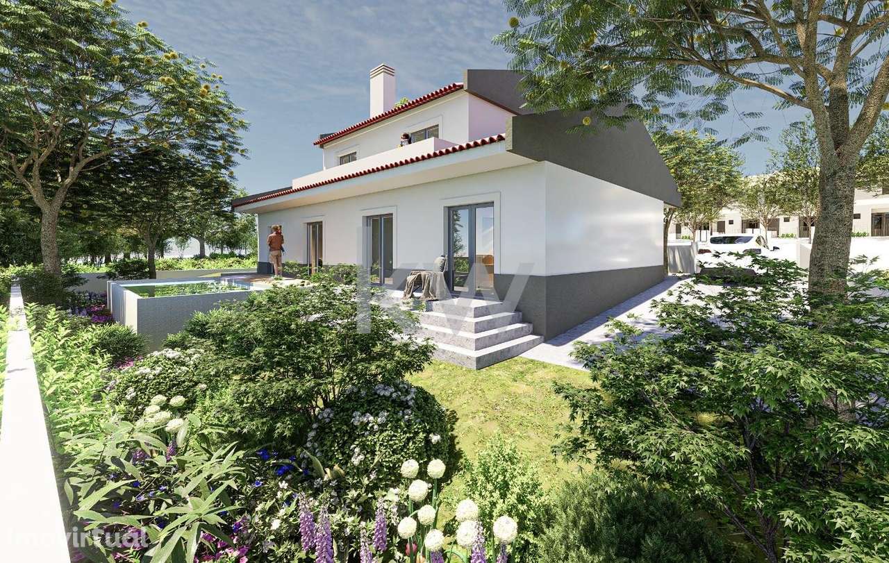 Moradia T4 em Ericeira ,Casais de São Lourenço , Vista Mar - Grande imagem: 4/9