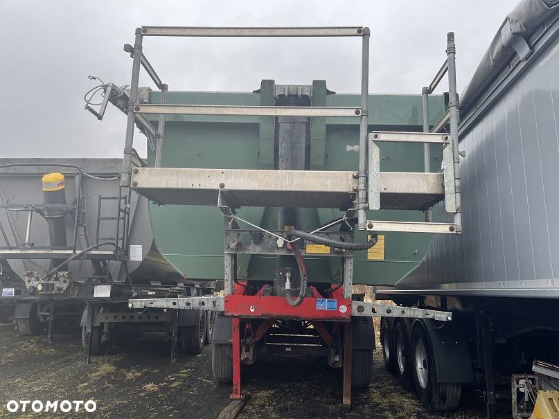 Schmitz Cargobull SKI 24 SL 6000kg stalowa Hardox rynna naczepa wywrotka - 8