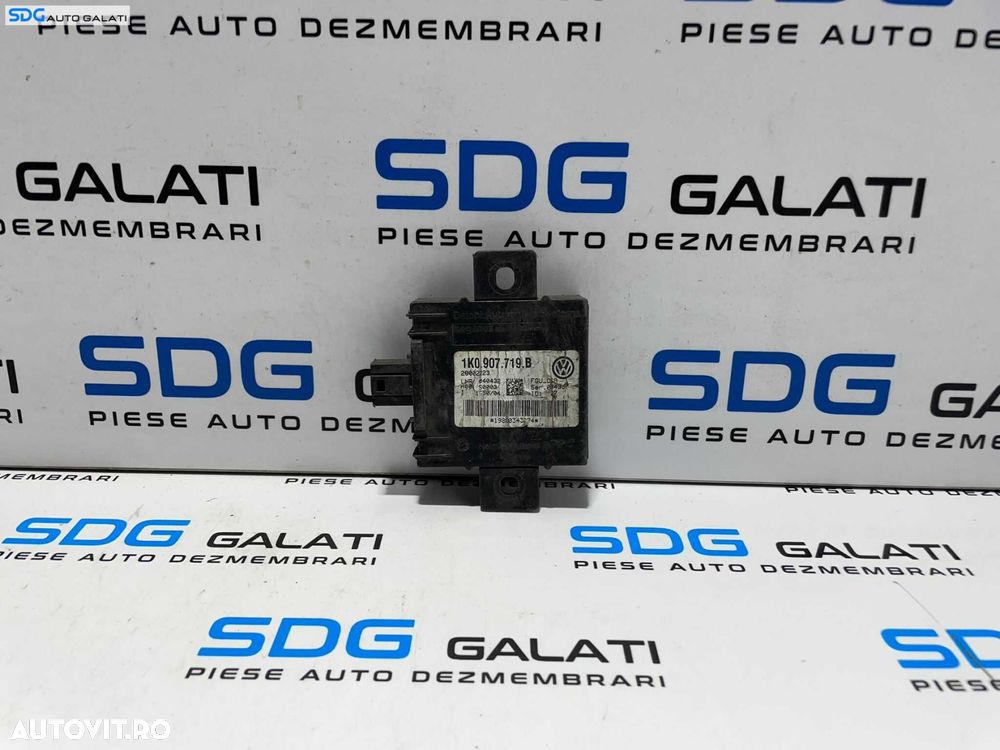 Unitate Modul Calculator Control Alarma Volkswagen Golf 5 Plus 2004 - 2008 Cod 1K0907719B [L3533] - 1
