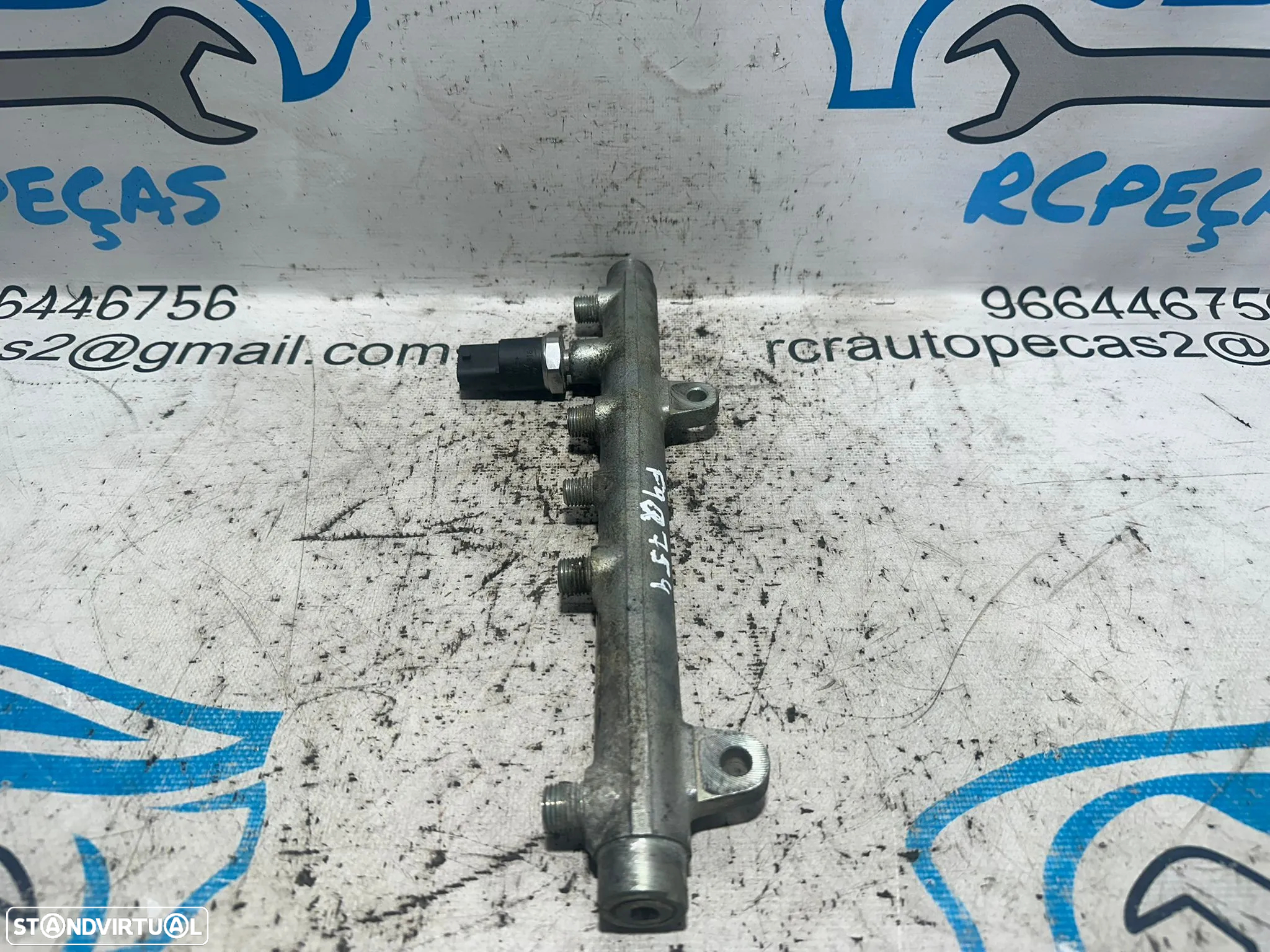 .Régua Alta Pressão Common Rail Bosch Renault F9Q 1.9 dCi 0445214015 7700111013 - 4