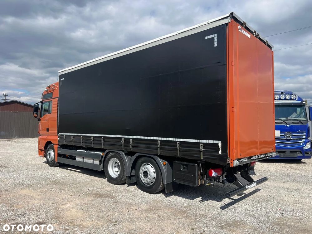MAN TGX 26.480 / 6x2 / Burto - Firanka / - 24