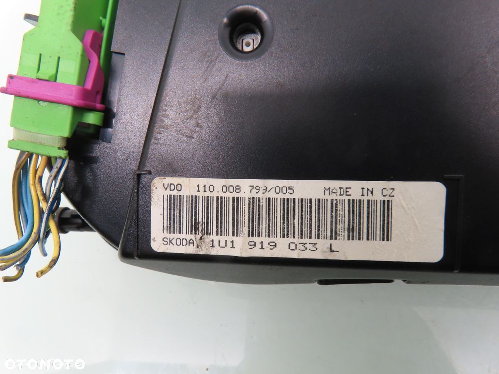 LICZNIK SKODA OCTAVIA I 1.6 1U1919033L - 2