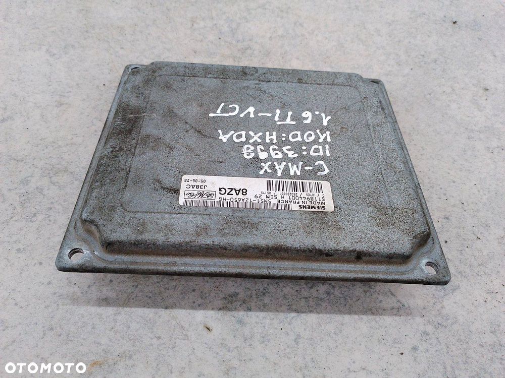 KOMPUTER, STEROWNIK FORD FOCUS C-MAX 5M51-12A650-HG  S118944001 1.6 TI-VCT - 4