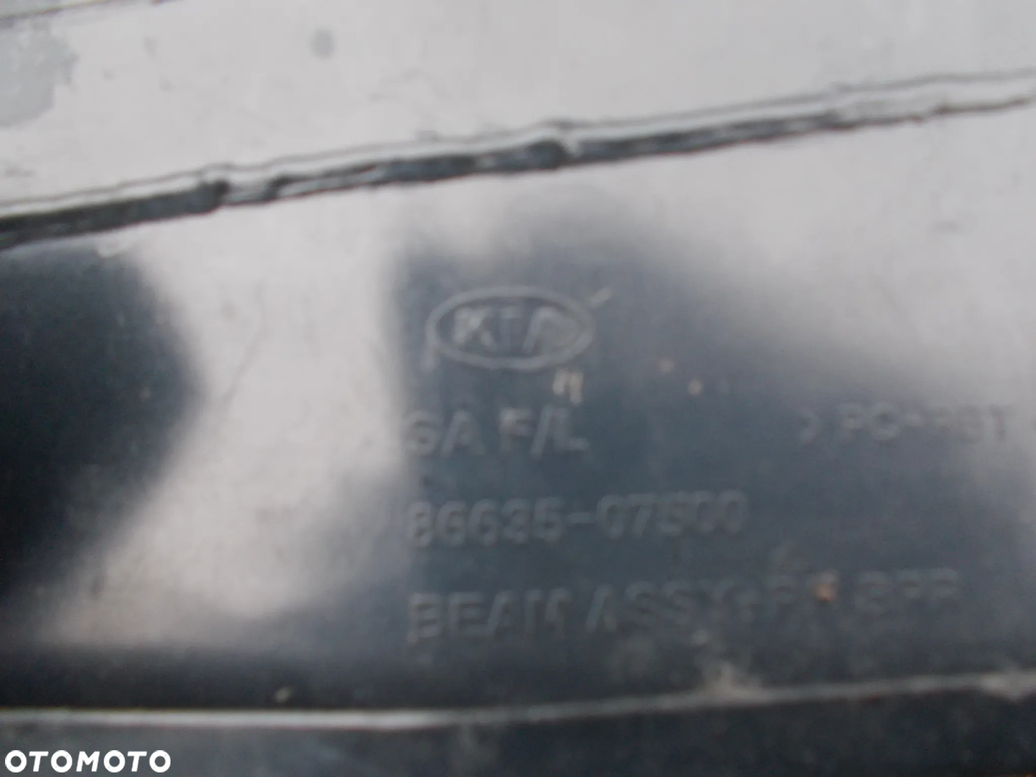 HYUNDAI I10 KIA PICANTO 86635-07500  BELKA TYŁ WZMOCNIENIE - 3