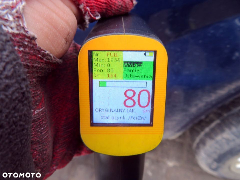 DRZWI TYLNE LEWE PAJERO PININ LONG T63 MN133383 NIEBIESKI MITSUBISHI 1998-2007 - 8