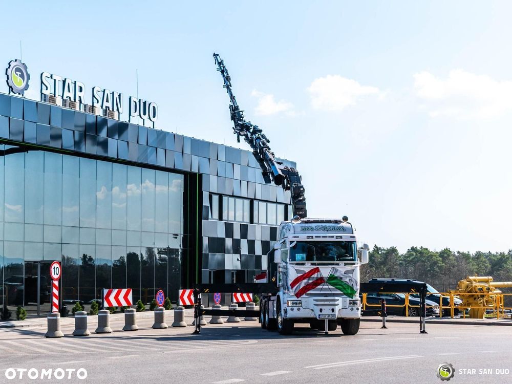 Scania R450 6x4 PALFINGER PK 53002 SH HDS Żuraw Fly Jib Siodło Wciągarka - 12