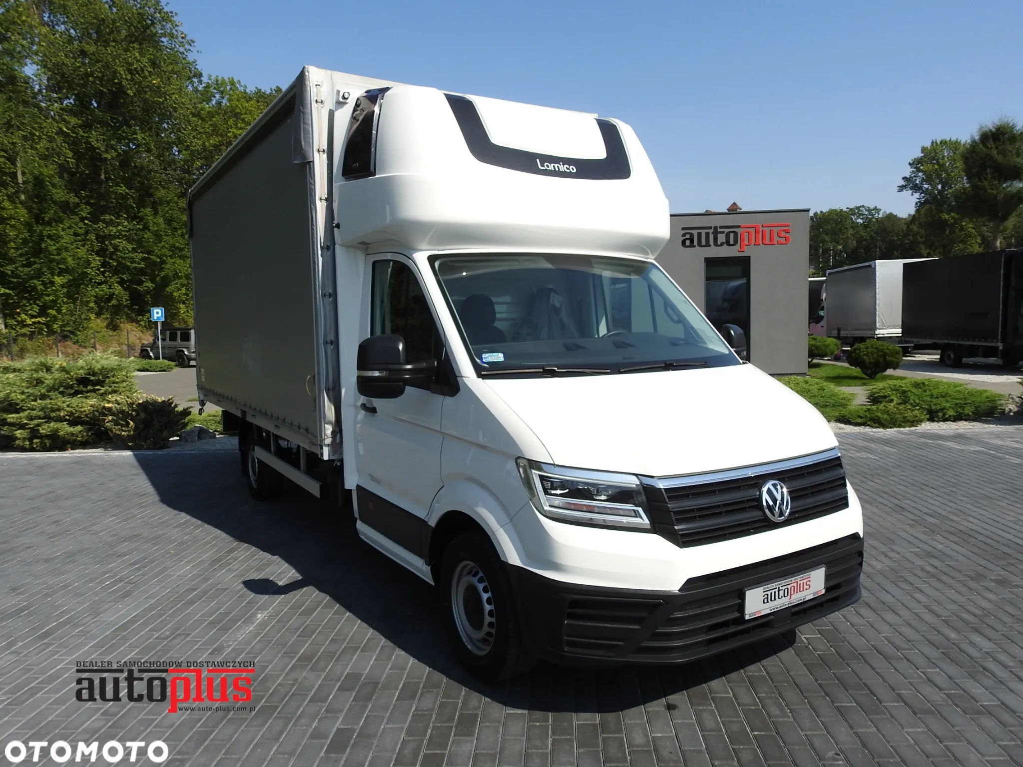 Volkswagen CRAFTER PLANDEKA 10 PALET WEBASTO TEMPOMAT KLIMATYZACJA LEDY 180KM [ 043388 ] - 2
