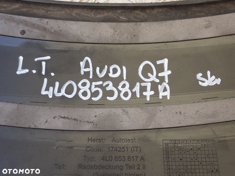 AUDI Q5 / Q7 CZĘŚCI- 4L0955407, 3D0959831D, 4L0919475A, 4K1919600, 4L0853817A, 8K0863188B, 8K0863187B, 8K0131205B, 8R0133426, 4E0919390, 4M0805286A - 13