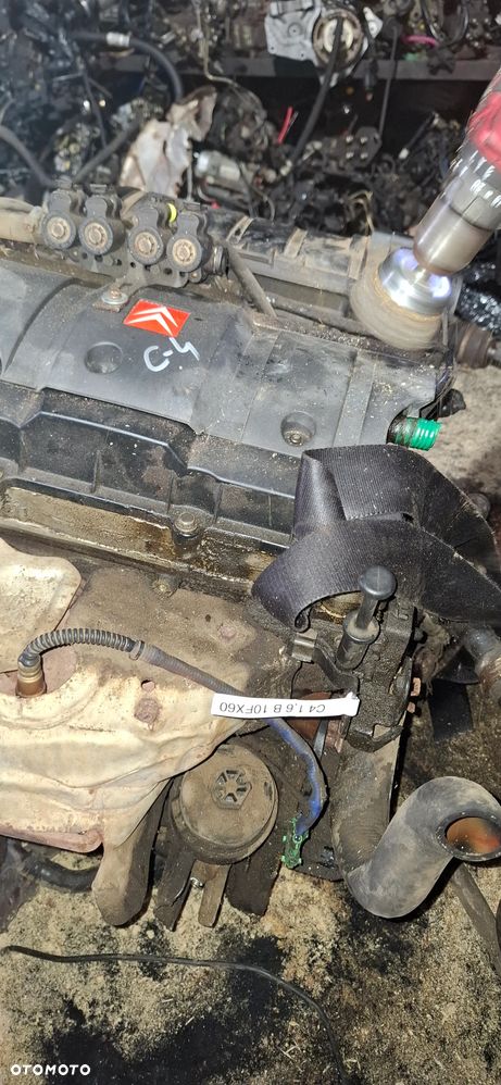 SILNIK  Słupek 1.6 16V 10FX60 Citroen C4 Peugeot - 4
