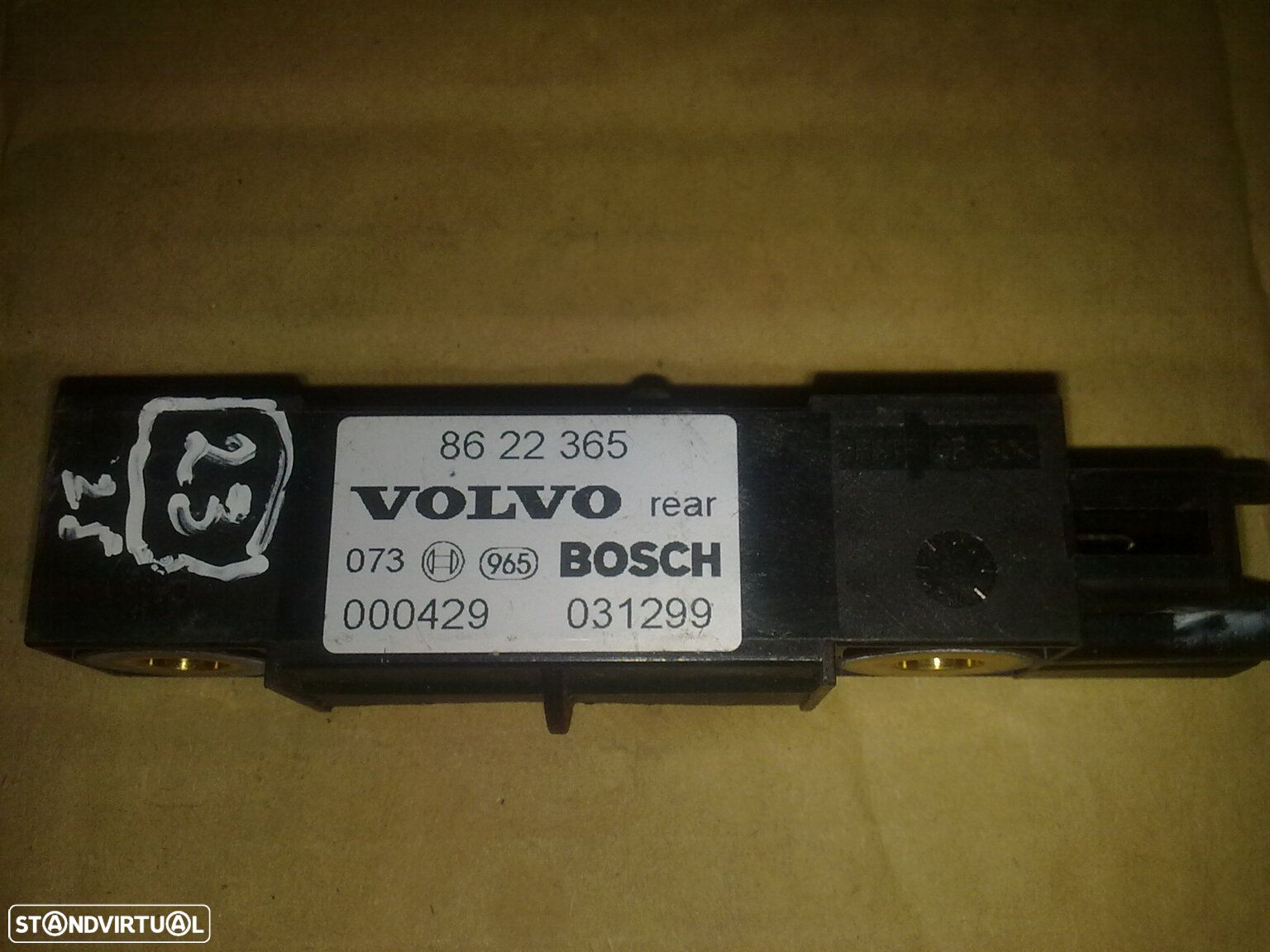 Sensor Airbag 8622365 VOLVO S60 2002 - 1