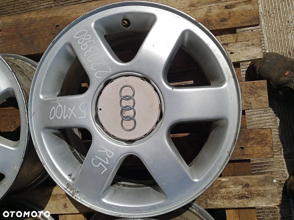 FELGI ALUMINIOWE R15 AUDI A3 8L   5X100 6JX15H2 ET38 8L0601025F - 2