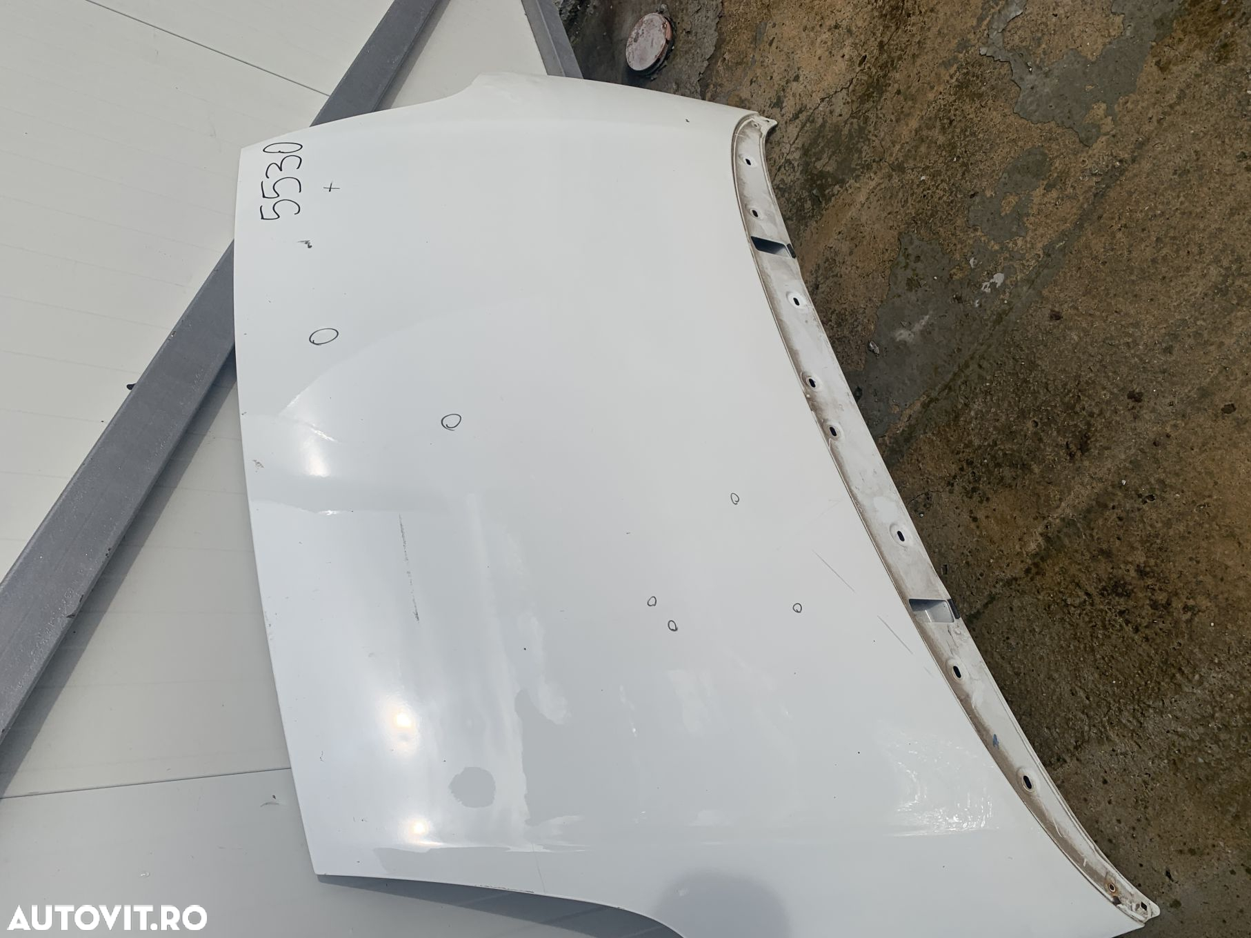 Capota motor, Fiat Grande Punto, 2005, 2006, 2007, 2008, 2009, 2010, 2011, 2012, 2013, 2014, 2015. - 3