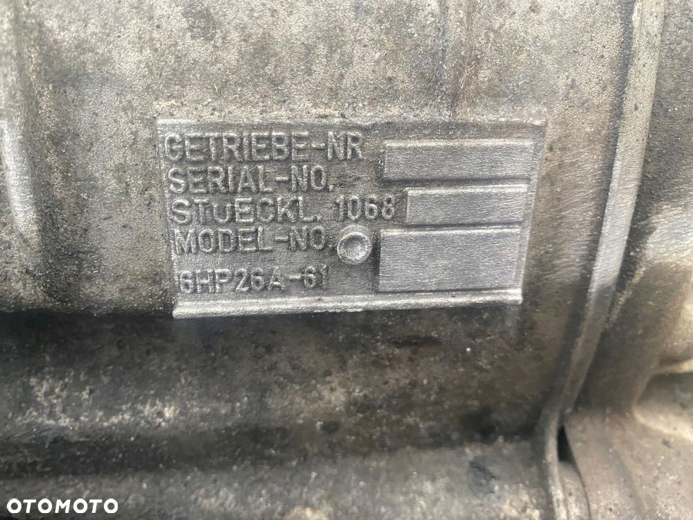 SKRZYNIA AUTOMATYCZNA BIEGÓW AUDI A8 D3 4.0 TDI QUATRO 6HP26A - 6