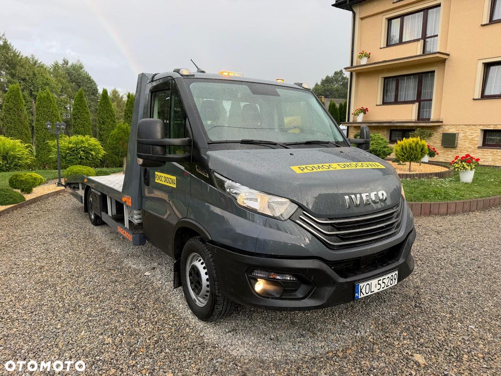 Iveco Daily 35S18 Pneumatyka Hi-MATIC Laweta / Autolaweta Pomoc drogowa Kamera cofania - 4