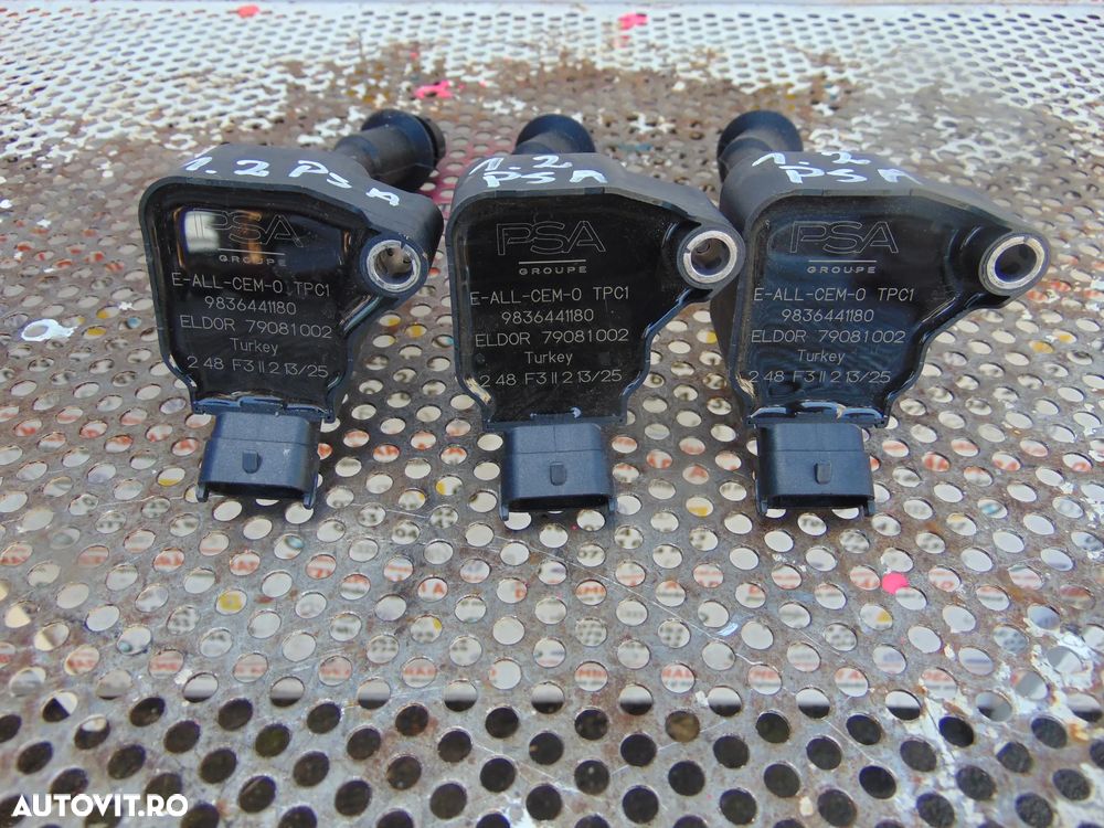 Bobina inductie Opel Mokka 1.2 grandland corsa f Peugeot Citroen cod 9836441180 ds3 c4 c5 c3 aircross 208 2008 308 3008 5008 - 1