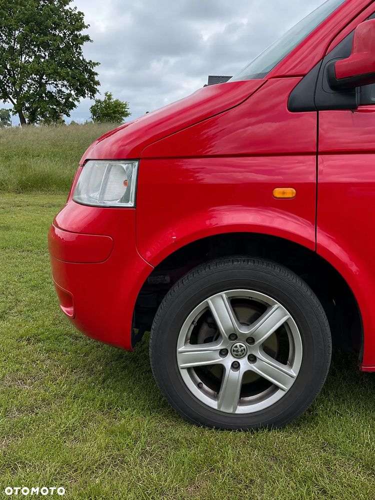 Przód kompletny 1.9 2.5 TDI czerwony LY3D zderzak lampy maska pas przedni chłodnica błotnik VW T5 CARAVELLE DOKA MULTIVAN TRANSPORTER - 6