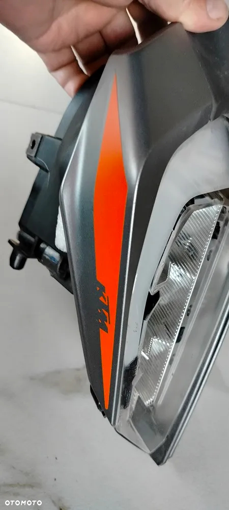 KTM DUKE 125 LAMPA PRZÓD REFLEKTOR 2022 POLIFT LAMPA TYŁ PRZEŁĄCZNIK LICZNIK ZEGARY STELAŻ - 13