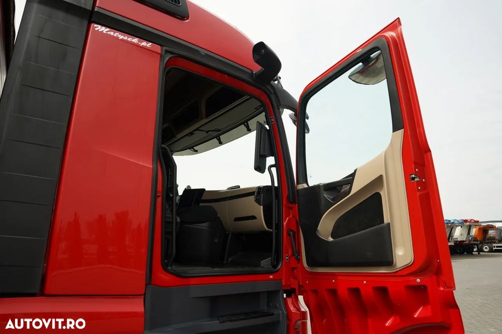 Mercedes-Benz ACTROS 2545 / TANDEM COMBINAT 120 M3 / TRANSIT / 6x2 / PUNTE RIDICATĂ / BIG SPACE / WIELTON / 2021 - 35