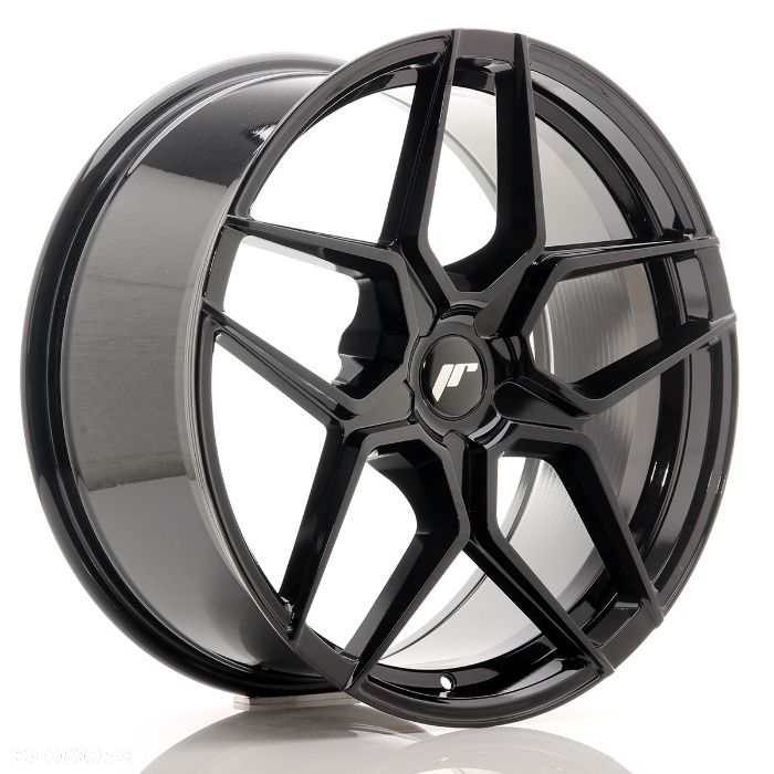 Japan Racing JR34 20x9 ET35 5x120 Hyper Black Honda Civic X Type R - 8