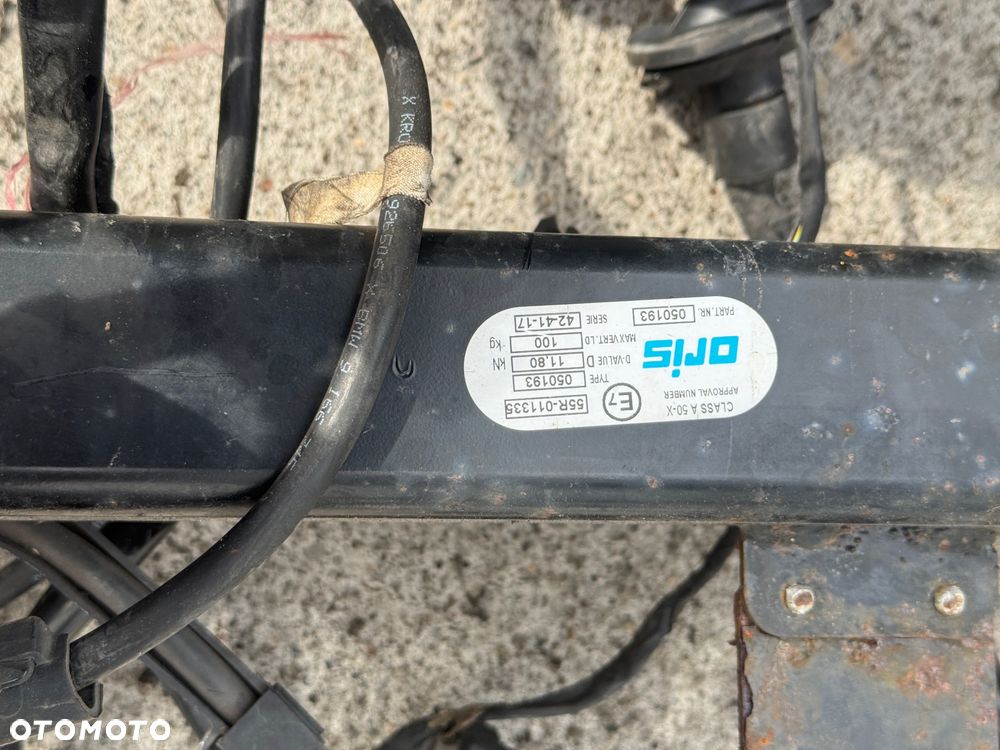 Oryginalny hak holowniczy f11 Oris kula belka wiązka - 2