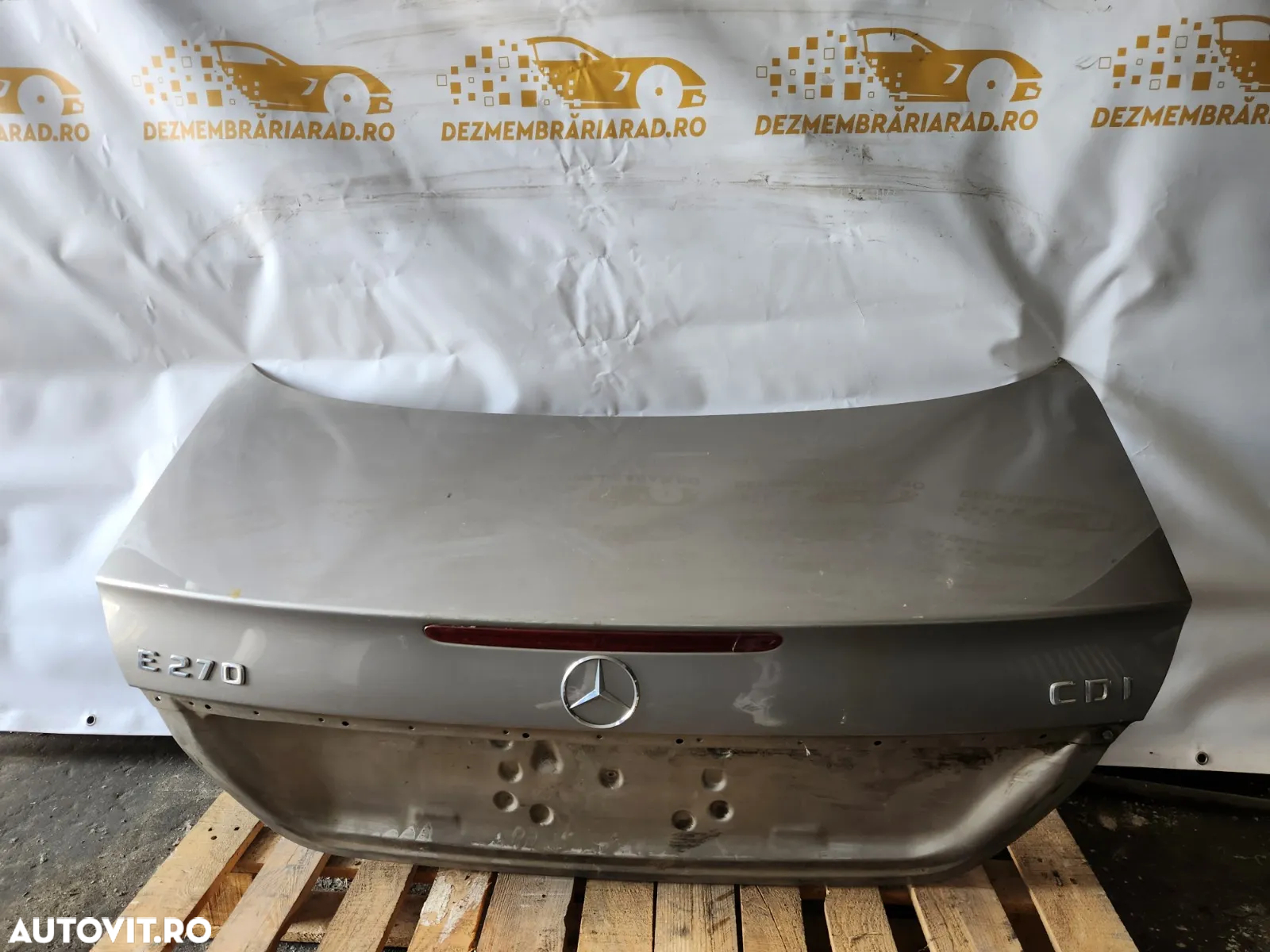 Capota Spate Portbagaj Mercedes E Class W211 An 2004-2005-2006-2007-2008-2009 Originala Aliminiu - - 2