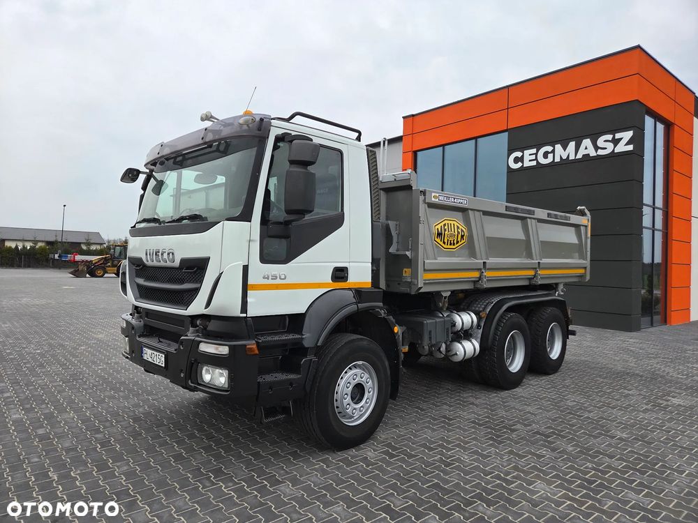Iveco Trakker 450 / Hydroburta Meiller / 6x4 / Stan idealny!!! / - 3