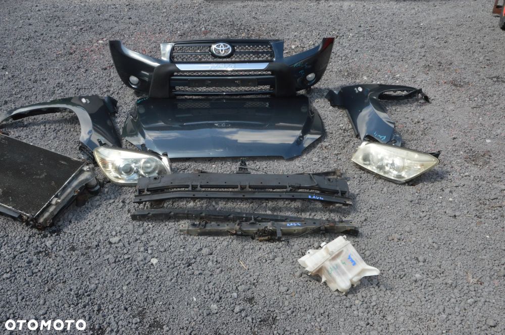 Zderzak przód maska lampa błotnik pas przód komplet toyota rav4 07r 2.2 d4d - 3