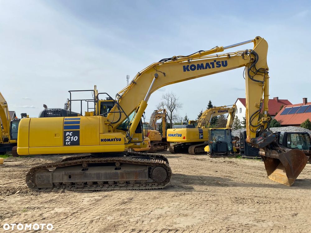 Komatsu PC 210 LC-10, 2014 ROK, z NIEMIEC, SERWISOWANA W KOMATSU, - 8