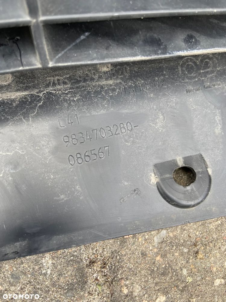 CITROEN C4 III DOKŁADKA ZDERZAKA PRZÓD SPOJLER 9834703280 - 5