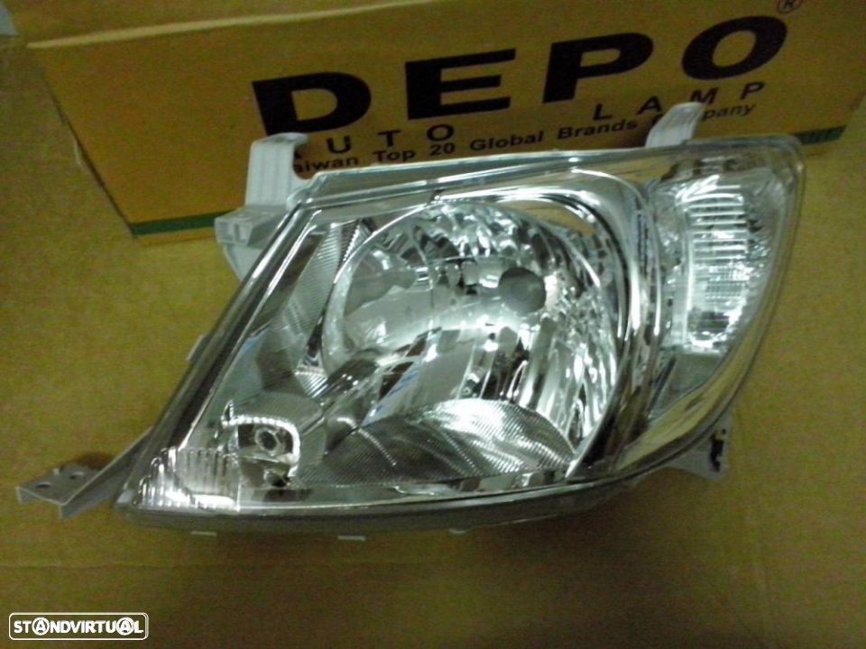 Ótica Farol frente Toyota Hilux 2005 até 2011 NOVAS - 1