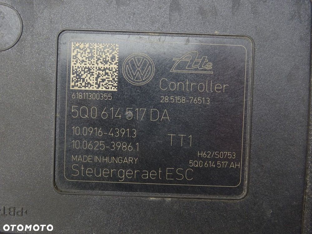 POMPA ABS  VW PASSAT B8 Variant (3G5, CB5) 2014 - 2022 2.0 TDI 4motion 176 kW [240 KM] olej - 4
