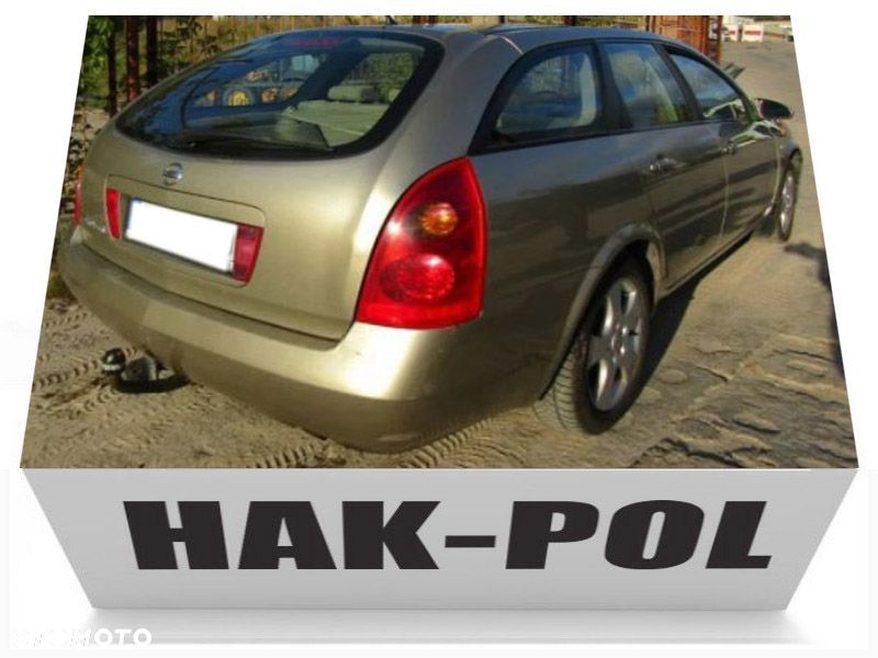 NISSAN PRIMERA KOMBI P12 W12 od 2002 MARKOWY KOMPLETNY NOWY POLSKI HAK HOLOWNICZY - 7