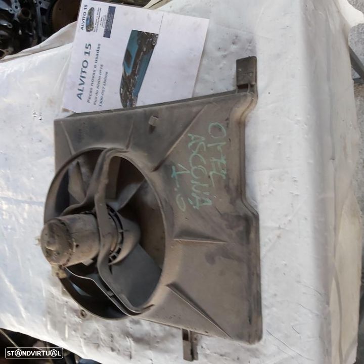 Ventoinha Motoventilador Opel Ascona 1.6 - 4