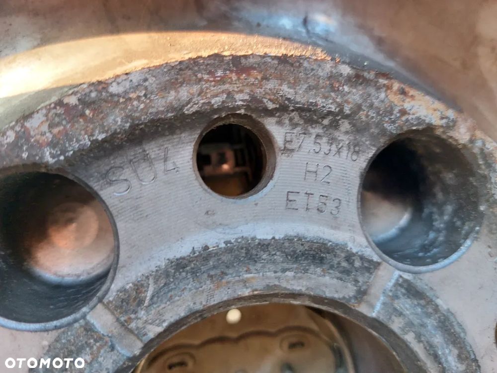 AUDI Q7 FELGI ALUMINIOWE R18 7.5J ET53 5X130 ORYGINAŁ PROSTE ! - 6