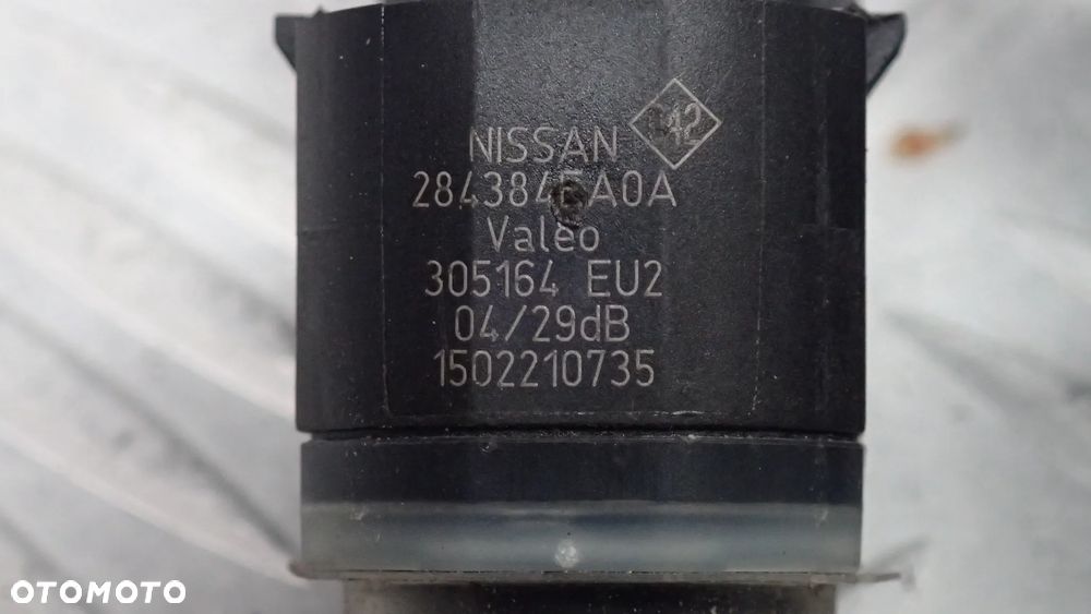 RENAULT NISSAN QASHQAI CZUJNIK PDC 284384EA0A DOSTĘPNE 4 SZTUKI - 4